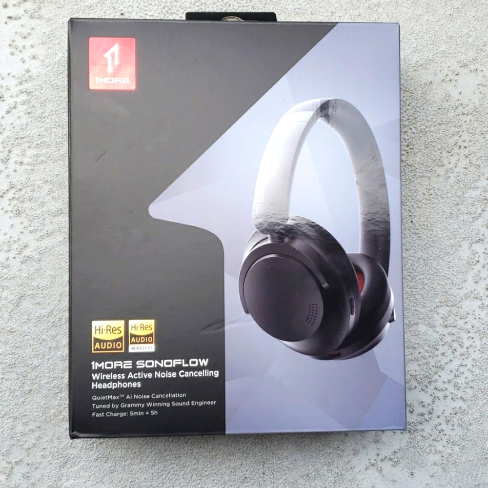 1MORE Sonoflow Wireless Active Noise Canceling Headphones Brand New